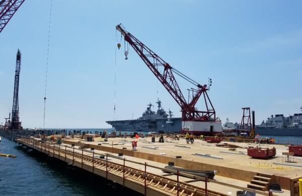 Pier 8 Construction project