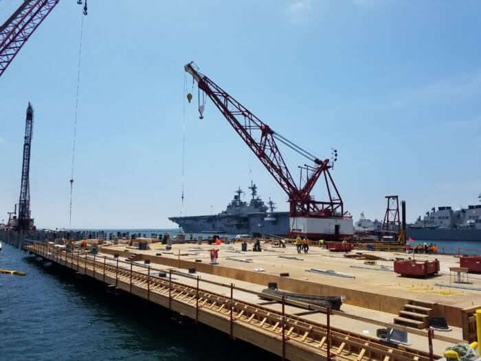 Pier 8 Construction project