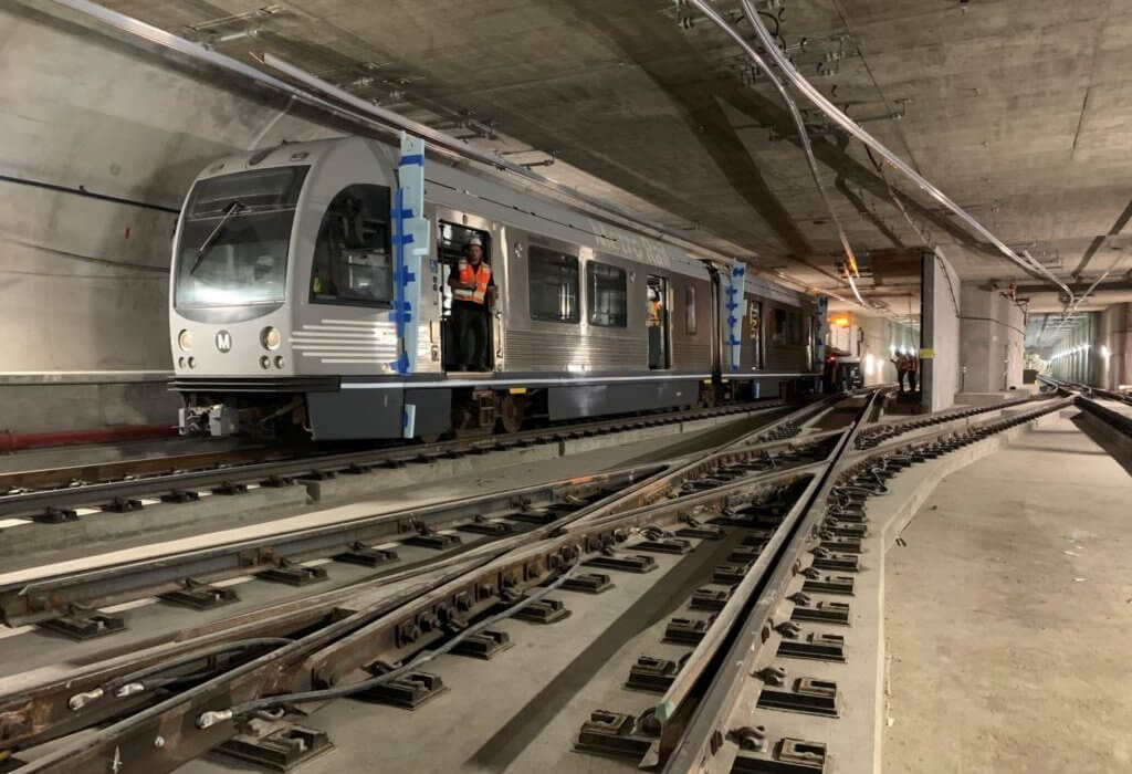 LA County MTA Regional Connector project